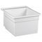 Fiat Products Laundry Tub 20 1/8 in x 17 3/4 in, 1, 2, Floor, Fiberglass Reinforced Polyester Resin FL7100 - alternate 2