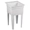 Fiat Products Laundry Tub 20 1/8 in x 17 3/4 in, 1, 2, Floor, Fiberglass Reinforced Polyester Resin FL7100 - alternate 1