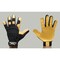 Zoro Select Mechanics Gloves, Grain Deerskin Leather Palm, S, Black/Yellow 5NGN2 - alternate 2