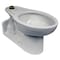 American Standard Toilet Bowl, 1.1 to 1.6 gpf, Flushometer, Floor with Back Outlet Mount, Elongated, White 3695001.020 - alternate 1