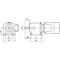 Nord AC Gearmotor, 51 rpm, TEFC, 230/460V SK172.1-71L/4, 34.52