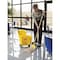 Rubbermaid Commercial 8 3/4 gal WaveBrake Side Press Mop Bucket and Wringer, Yellow, Polypropylene FG758088YEL - alternate 6