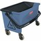 Rubbermaid Commercial 7 gal Down Press Mop Bucket and Wringer, Black, Plastic FGQ93000BLUE - alternate 4