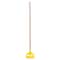 Rubbermaid Commercial 60" Slide On Wet Mop Handle, Wood FGH116000000 - alternate 1