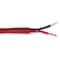 Carol Fire Alarm Cable, 2 C, Red, PVC, 1000 ft. E3502S.30.03 - alternate 1