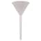 Zoro Select Funnel, Plastic, 60mm Rim, 50mm Stem, PK12 5PTK5 - alternate 1