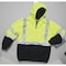 Utility Pro Hi-Viz Sweatshirt, Yellow/Blk, Polymide, L UHV425-L-BLKYLW - alternate 2