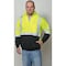 Utility Pro Hi-Viz Sweatshirt, Yellow/Blk, Polymide, L UHV425-L-BLKYLW - alternate 6