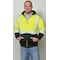 Utility Pro Hi-Viz Sweatshirt, Ylw/Blk, Polymide, 2XL UHV425-xxl-BLKYLW - alternate 2