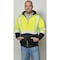 Utility Pro Hi-Viz Sweatshirt, Yellow/Blk, Polymide, L UHV425-L-BLKYLW - alternate 5