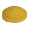 Zoro Select Snap-On Dome Drum Cover for 55 gal Drums, Polyethylene, Yellow 1666 - alternate 1
