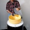 Eagle Mfg Funnel, No Lid, No Flame Arrester, 18 in x 7 in, 2 in Spout Dia, 2 in NPT, Yellow 1660 - alternate 2