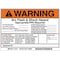 Brady Arc Flash Protection Label, 5 In. H, PK5, 121077 121077 - alternate 1
