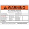 Brady Arc Flash Protection Label, 6 In. W, PK5, 121079 121079 - alternate 2