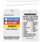 Brady Accdnt Prvntn Tag, Poly, NFPA Diamond, PK25, 76237 76237 - alternate 1