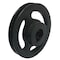 Zoro Select 7/8 in Fixed Bore 1 Groove V-Belt Pulley 3.95 in OD AK4178 - alternate 1
