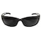Edge Eyewear Kazbek XL, Safety Glasses, Anti-Scratch, Gray Lens, Black Frame, Full-Frame SK-XL116 - alternate 3