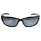 Edge Eyewear Kazbek XL, Safety Glasses, Anti-Scratch, Gray Mirror Lens, Black Frame, Full-Frame SK-XL117 - alternate 4