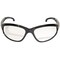Edge Eyewear Dakura, Safety Glasses, Anti-Scratch, Clear Lens, Black Frame, Full-Frame SW111 - alternate 2