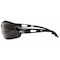 Edge Eyewear Dakura, Safety Glasses, Anti-Scratch, Gray Lens, Black Frame, Full-Frame SW116 - alternate 3