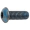 Metric Blue M4-0.70 Socket Head Cap Screw, Button, Metric Blue Steel, 10 mm Length, 25 PK UST185175 - alternate 1