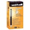 Uni-Ball Retractable Rollerball Pen, Fine 0.7 mm, Black PK12 62152 - alternate 2