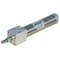 Speedaire Round Body Cylinder, 3/4 in Bore, 2 in Stroke, Round Body Double Acting, Stainless Steel . NCDMR075-0200 - alternate 1
