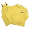 Condor 3-Piece Rainsuit with Detachable Hood, PVC, 13.8 mil Thick, Snap-On (Included), Yellow, 2XL 5T915 - alternate 2