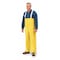 Condor Rain Bib Overall, SBR, 30 in Inseam, 42 in to 44 in Waist, 18 mil Thickness, Yellow, 2XL 5T212 - alternate 5