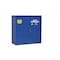 Eagle Mfg Hazardous Material Storage Cabinet, 45 gal, 2 Shelves, Steel, 43 in W x 65 in H x 18 in D, Blue CRA45X - alternate 6