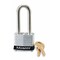 Master Lock Lockout Padlock, KD, Black, 1-1/4"H 3LHBLK
