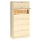 Tennsco 36" W 6 Drawer Lateral File Cabinet, Champagne/Putty, Letter/Legal FS361LPY - alternate 2