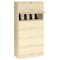 Tennsco 36" W 6 Drawer Lateral File Cabinet, Champagne/Putty, Letter/Legal FS361LPY - alternate 1