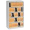 Tennsco 36" W 5 Drawer Lateral File Cabinet, Light Gray, Letter/Legal FS351LLGY - alternate 4