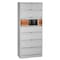 Tennsco 36" W 7 Drawer Lateral File Cabinet, Light Gray, Letter/Legal FS371LLGY - alternate 3