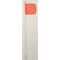 Checkers Warning Whip, White Whip, Orange Flag, Fiberglass Whip, Plastic Coated Nylon Mesh Flag FS5L-O - alternate 6
