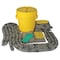 Brady Spill Kit, 16 gal Volume Absorbed per Kit, 20 gal Capacity, Drum, Yellow SKA-20 - alternate 5