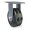 Hamilton Plte Caster, Rgd, Phenolic, 6 in., 2000 lb. R-CH-63PH - alternate 3