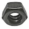 Zoro Select Hex Nut, 3/4"-4-1/2, Steel, Grade 2, Black Oxide, 49/64 in Ht, 10 PK 300903G - alternate 1