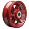 Zoro Select Caster Wheel, Cast Iron, 8 in., 2500 lb. W-8-V-1 - alternate 1