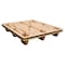 Zoro Select Recycled Pressed Wood Pallet, 40 1/4 in L, 48 1/4 in W, 5 5/8 in H, 2,000 lb Dynamic PWP-4840 - alternate 1