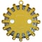 Powerflare LED Road Flare, Amber LED, Yellow Shell, Polymer, 4 in Length, (1) Battery PF210-A-Y - alternate 1