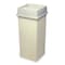 Rubbermaid Commercial Untouchable(R) 23 gal Square Heavy Duty Plastic Can, Beige, None, Plastic, 15 1/2 in FG356988BEIG - alternate 9