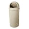 Rubbermaid Commercial Marshal 15 gal Round Indoor Plastic Can, Beige, None, Plastic, Not Applicable FG816088BEIG - alternate 5