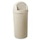 Rubbermaid Commercial Marshal 15 gal Round Indoor Plastic Can, Beige, None, Plastic, Not Applicable FG816088BEIG - alternate 1