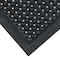 Notrax Antifatigue Mat, 10 ft. L x 2 ft. 6" W, 3/8" Thickness, Rubber, Bubble, Black 447S3010BL - alternate 1