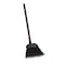 Rubbermaid Commercial 7 7/8 in Sweep Face Lobby Broom, Synthetic, Black FG637400BLA - alternate 1