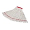 Rubbermaid Commercial 5in String Wet Mop, 20oz Dry Wt, Side Gate Connect, Loop-End, White, Cotton/Synthetic, FGC15306WH00 FGC15306WH00 - alternate 1