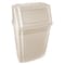 Rubbermaid Commercial Slim Jim 15 gal Rectangular Slim-Profile Plastic Can, Beige, None, Plastic, 11 7/8 in FG782200BEIG - alternate 1