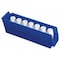Akro-Mils Shelf Storage Bin, Plastic, Blue, 4 in H, 2 3/4 in W, 11 5/8 in L 30110BLUE - alternate 5